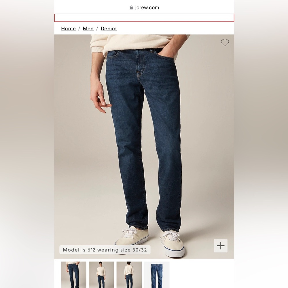 *NWT Men’s J.Crew jeans